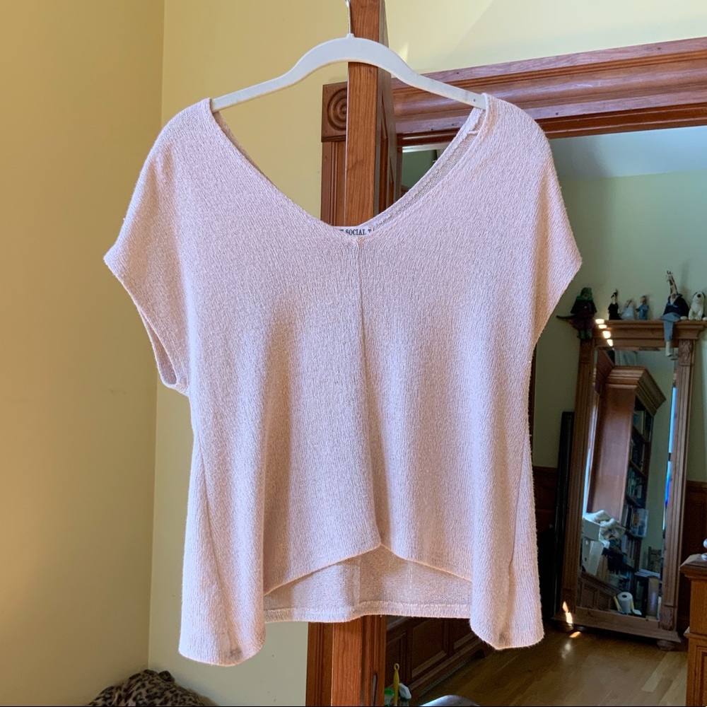 project social t woven shirt